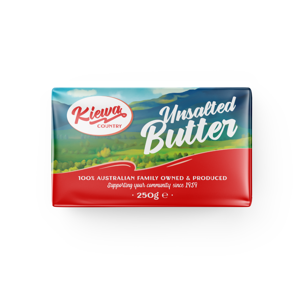 kiewa country unsalted butter